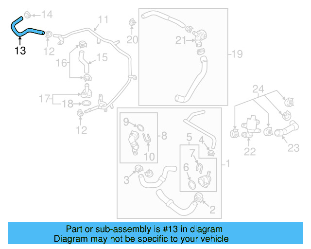 Overflow Hose 5Q0-121-447-G - View 37
