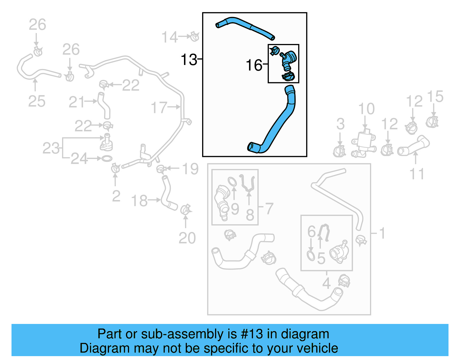 Hose Assembly 5Q0-122-157-AK - View 36
