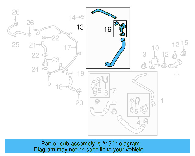 Hose Assembly 5Q0-122-157-AK - View 9