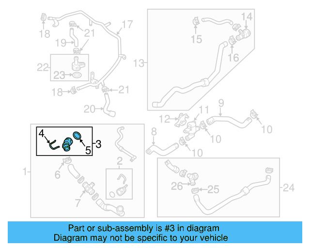 Lower Hose Coupling 5C0-122-291-J - View 48