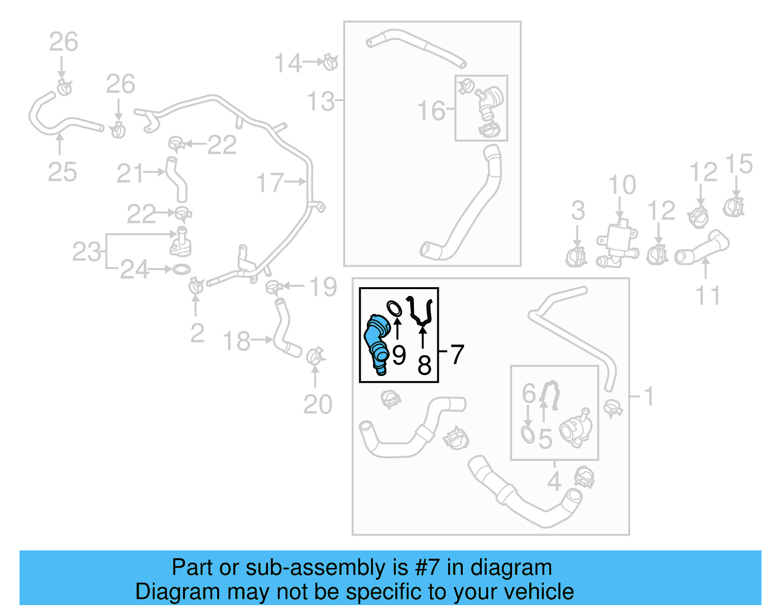 Coupling 5Q0-122-291-DA - View 36