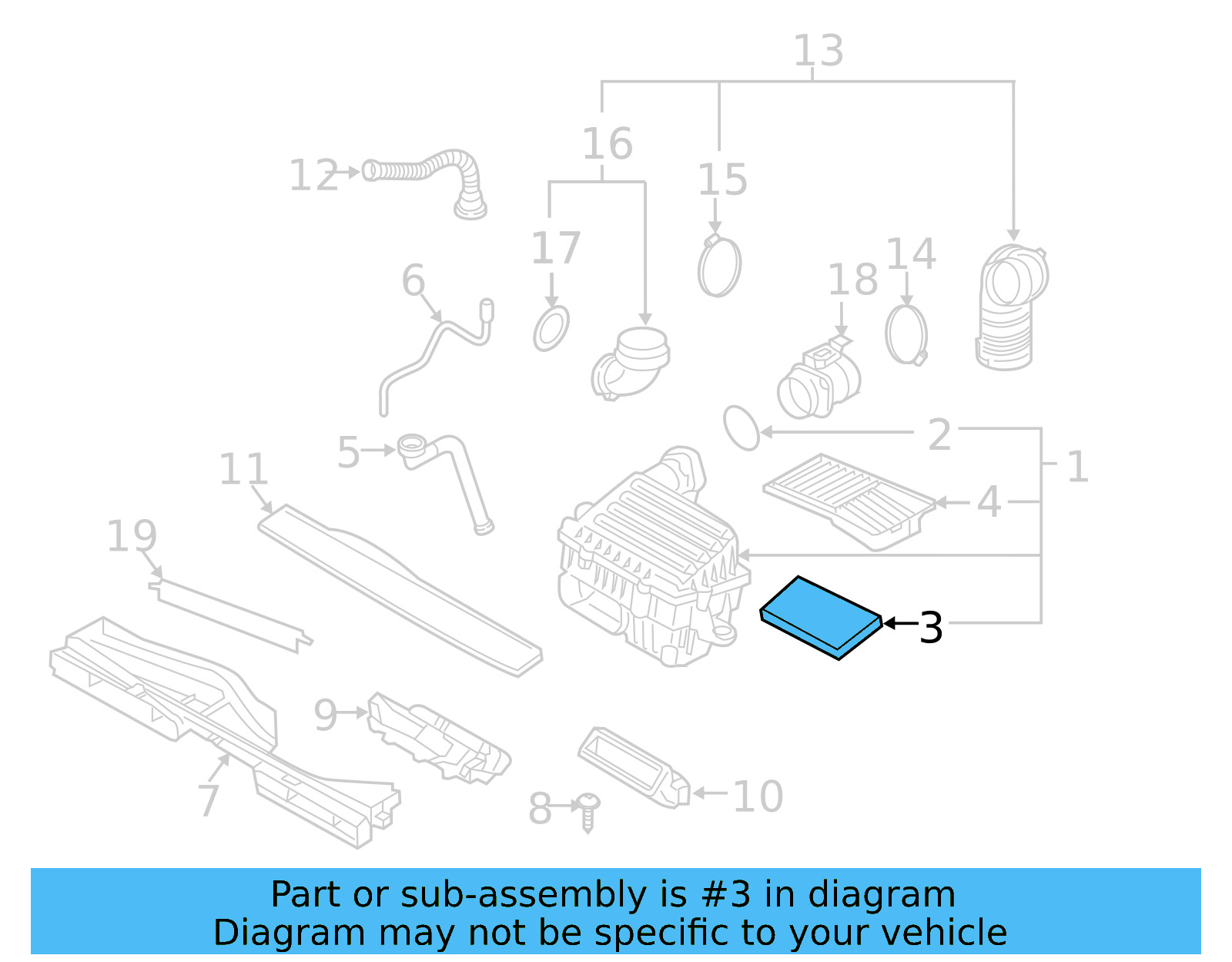 Air Filter 5Q0-129-620-B - View 5
