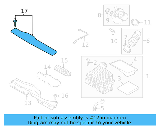 Air Inlet Cover 5Q0-129-954-H - View 14