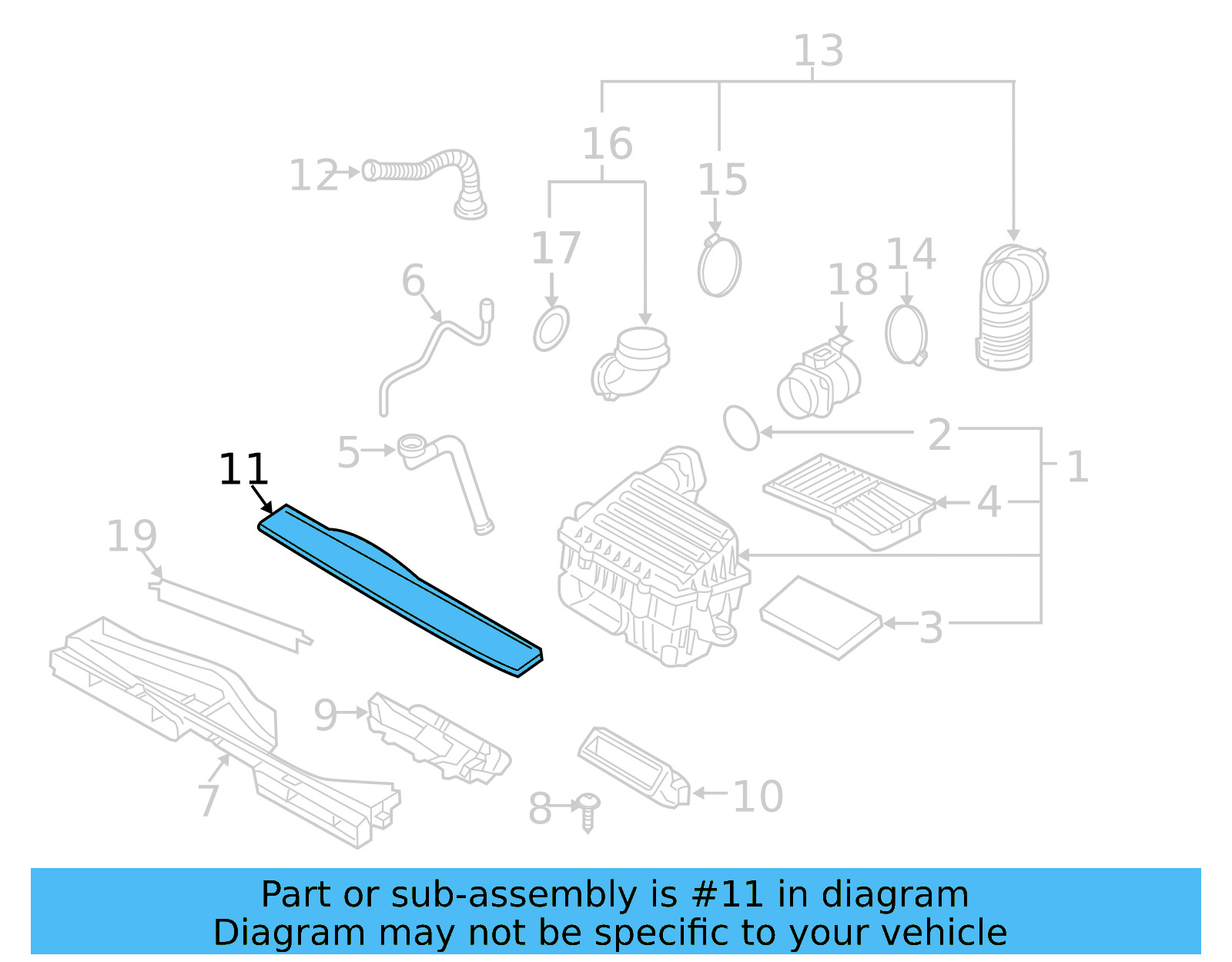 Air Inlet Cover 5Q0-129-954-H - View 21