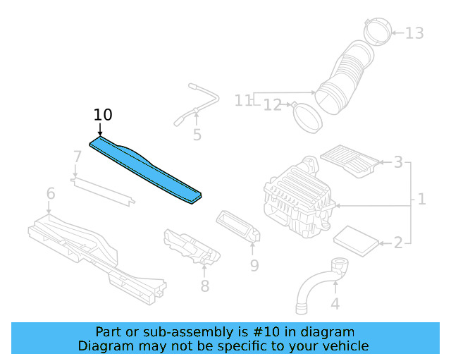 Air Inlet Cover 5Q0-129-954-H - View 17