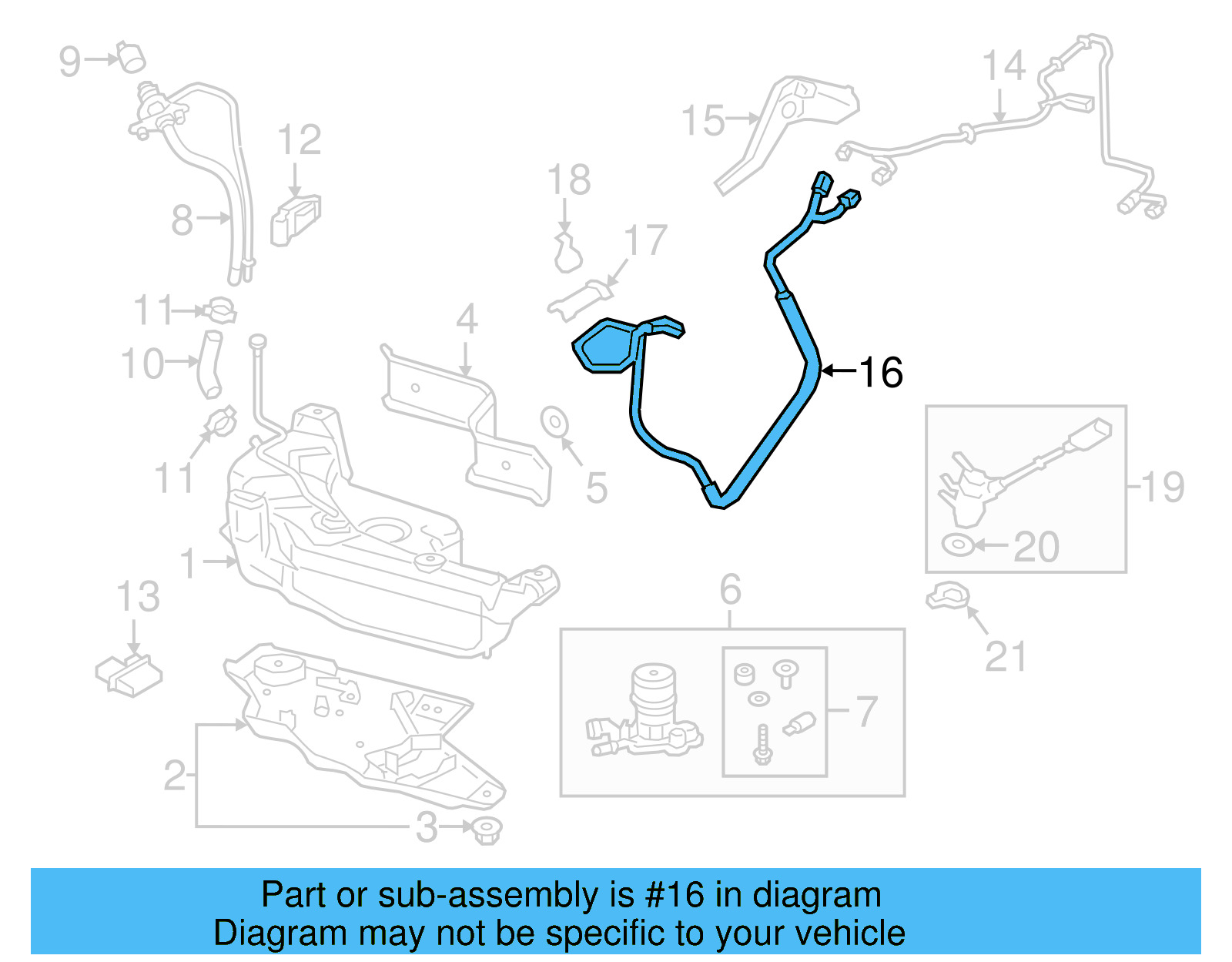 Inlet Hose 5Q0-131-984-AG - View 7