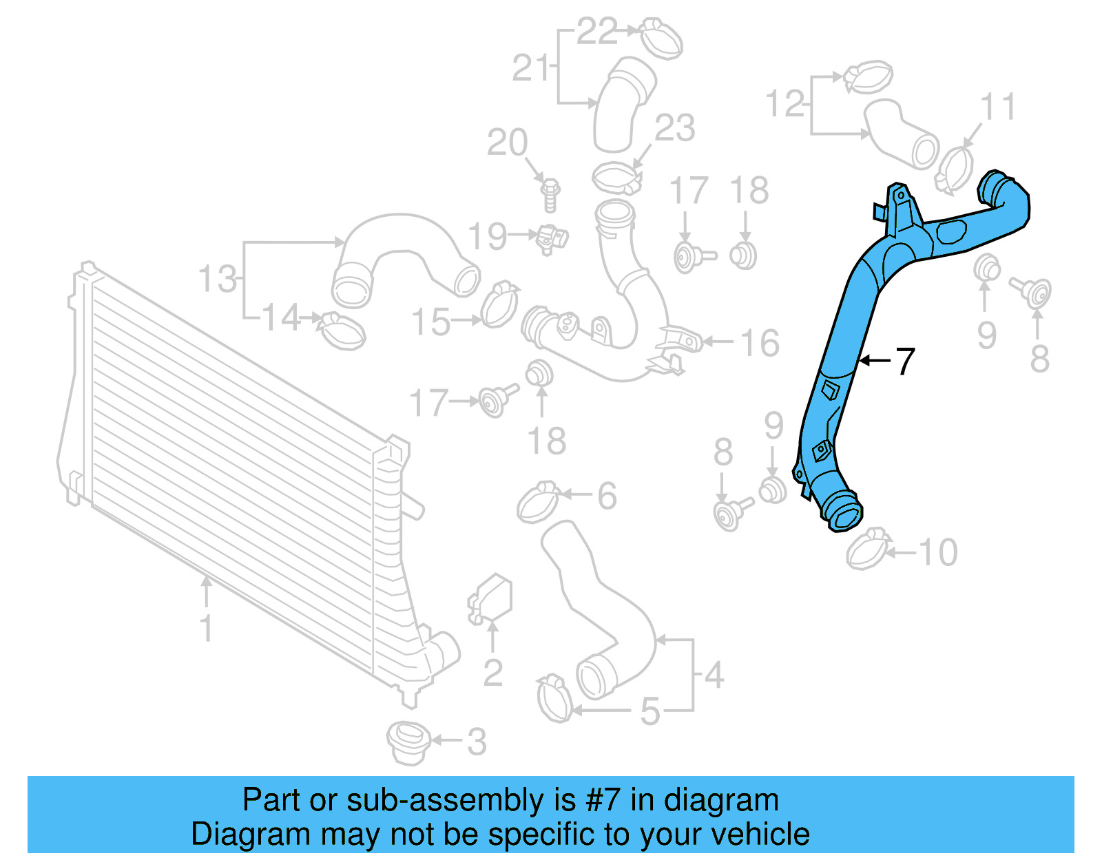 Air Pipe 5Q0-145-840-B