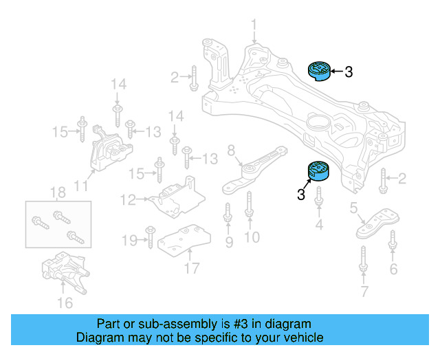 Bushing Kit 5Q0-198-037-F - View 30