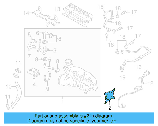 Converter & Pipe Gasket 5Q0-253-115-B - View 84