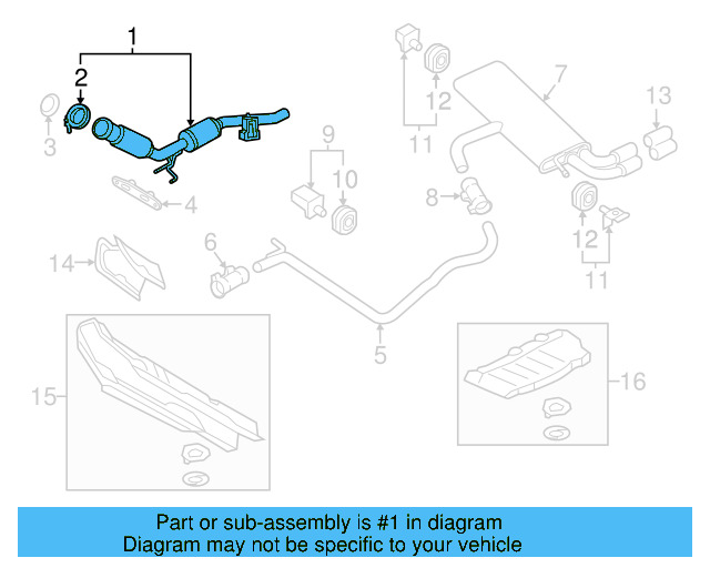 Converter & Pipe 5Q0-254-300-P - View 7