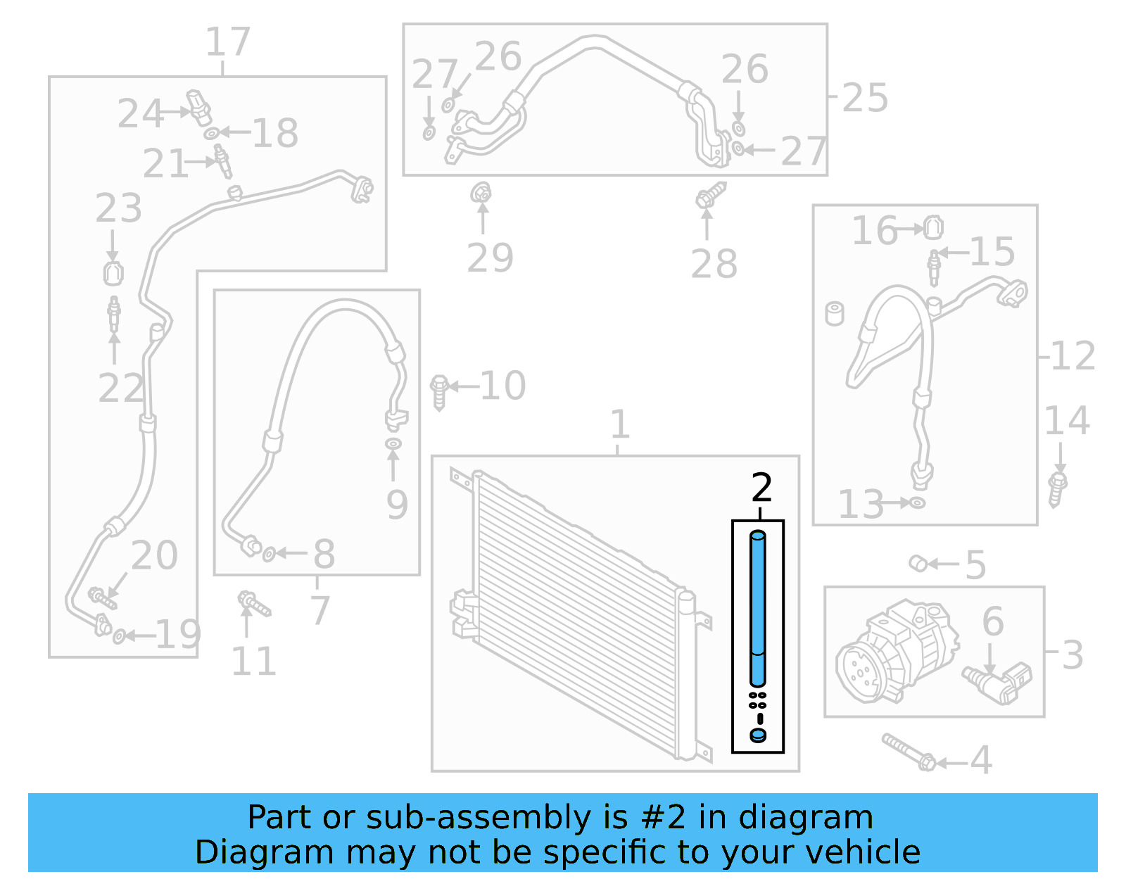 A/C Receiver Drier 5Q0-298-403-A - View 12