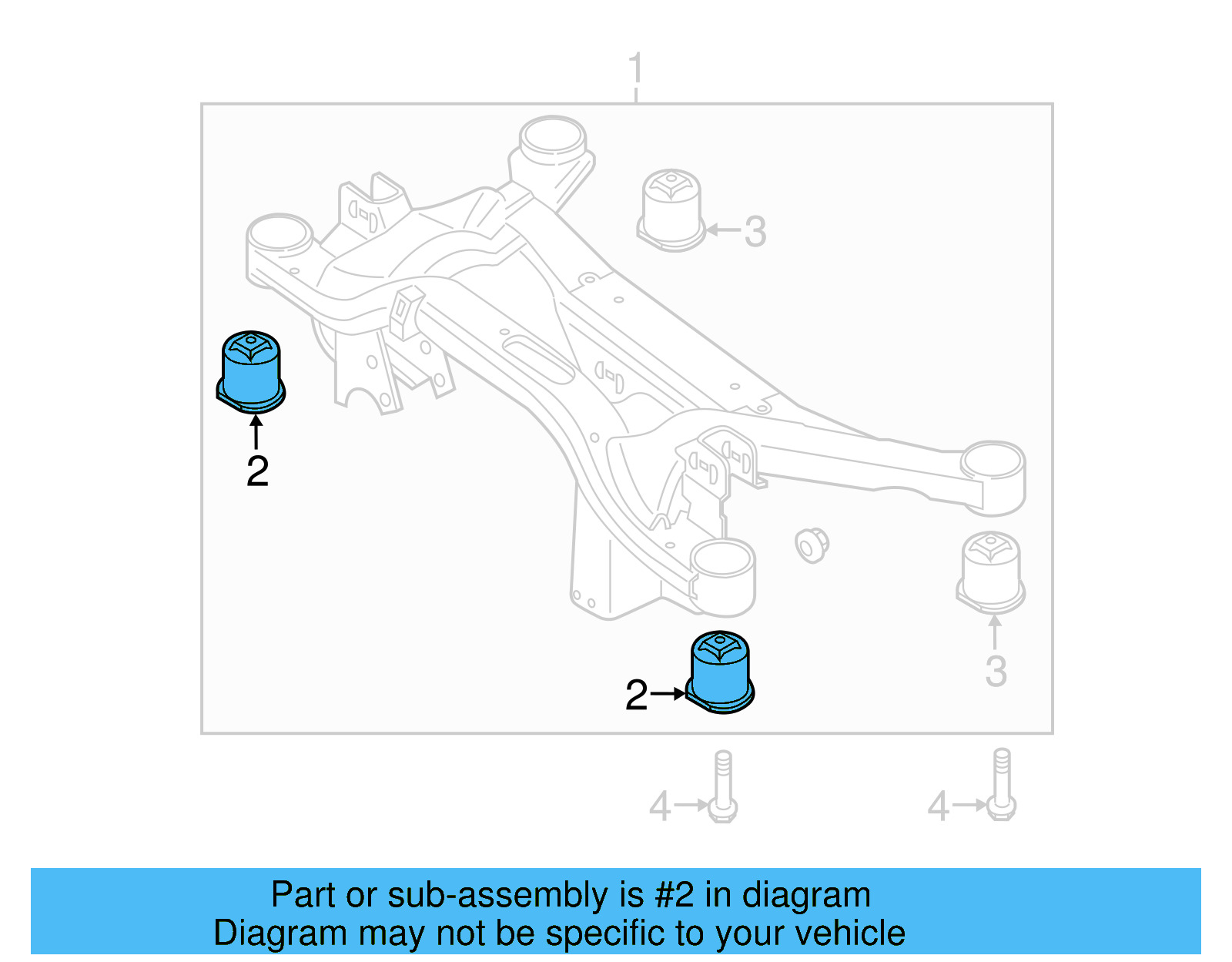 Suspension Cross 5Q0-505-145-F - View 44