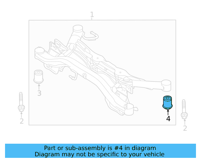 Motor Mount Mount Bolt N-105-524-04 - View 140