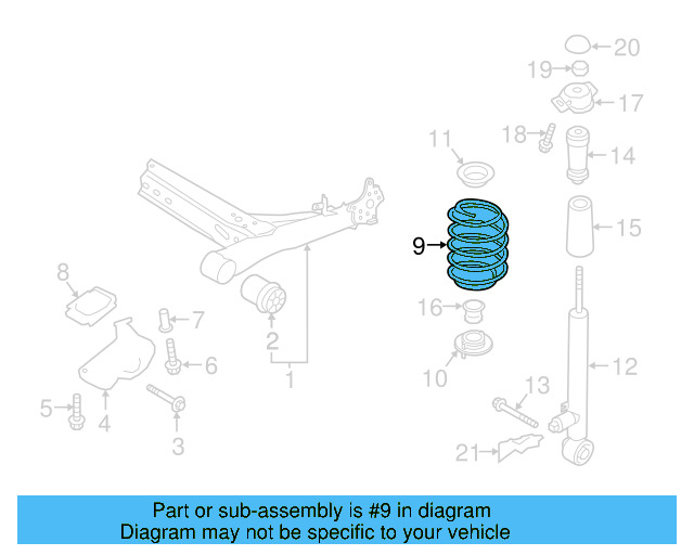 Coil Spring 5Q0-511-121-BC - View 4