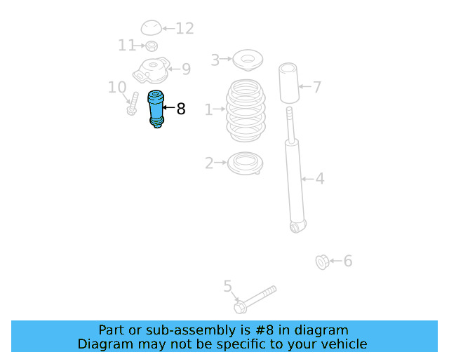 Lower Control Arm Lock Nut N-101-064-02 - View 73
