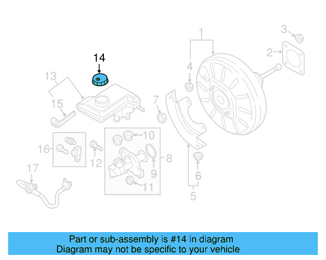 Reservoir Cap 5Q0-611-349-A - View 24