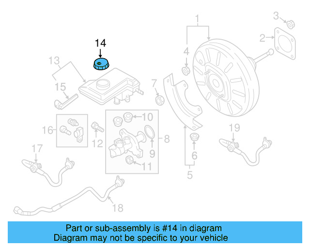 Reservoir Cap 5Q0-611-349-A