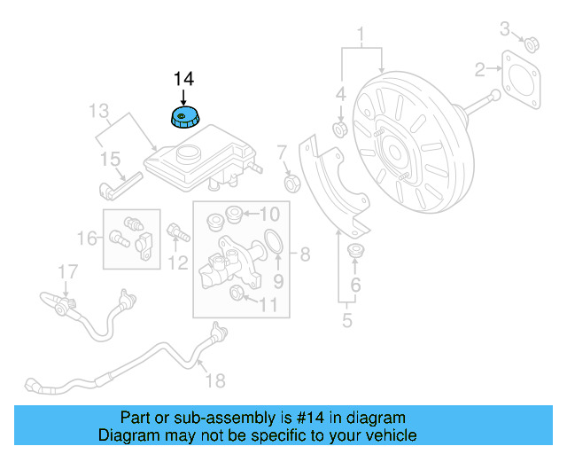 Reservoir Cap 5Q0-611-349-A - View 28