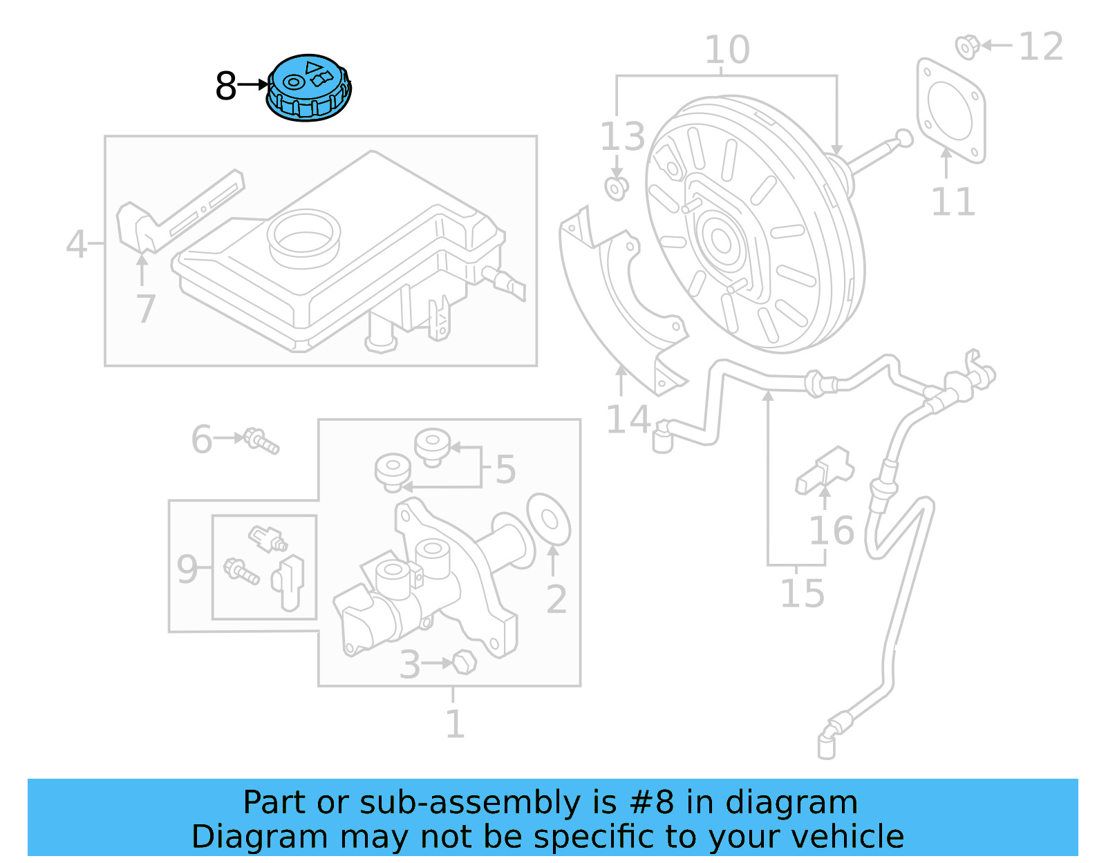 Reservoir Cap 5Q0-611-349-B - View 21