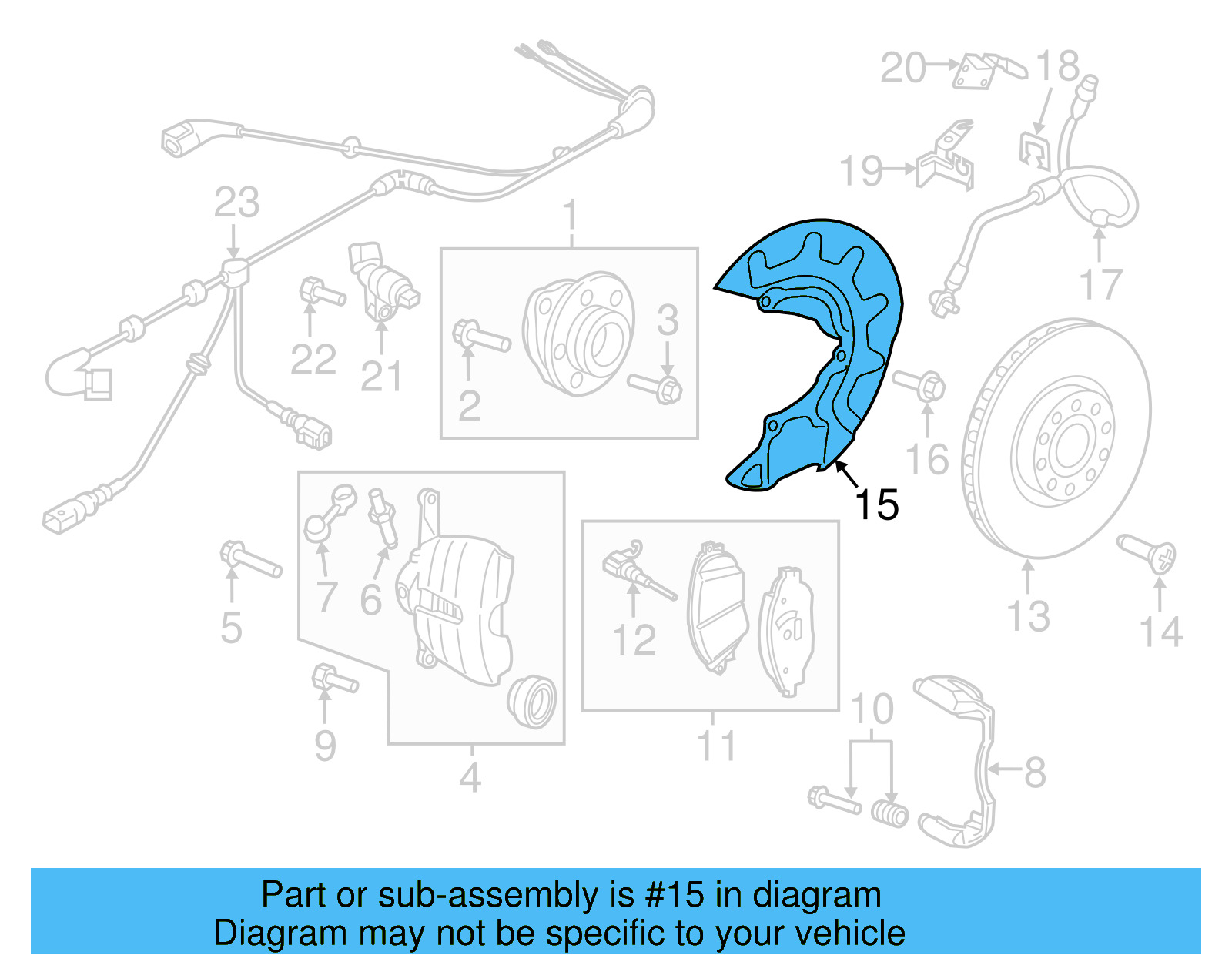 Splash Shield 5Q0-615-311-G - View 24