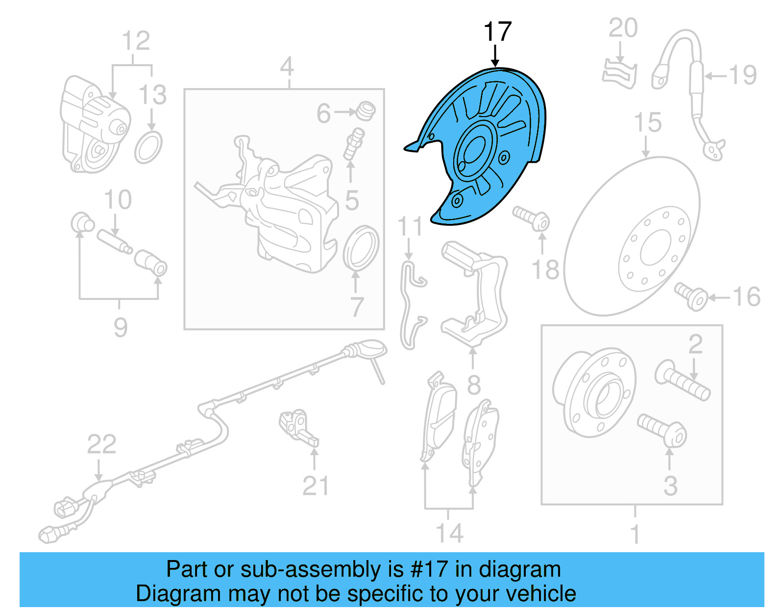 Splash Shield 5Q0-615-612-S - View 2