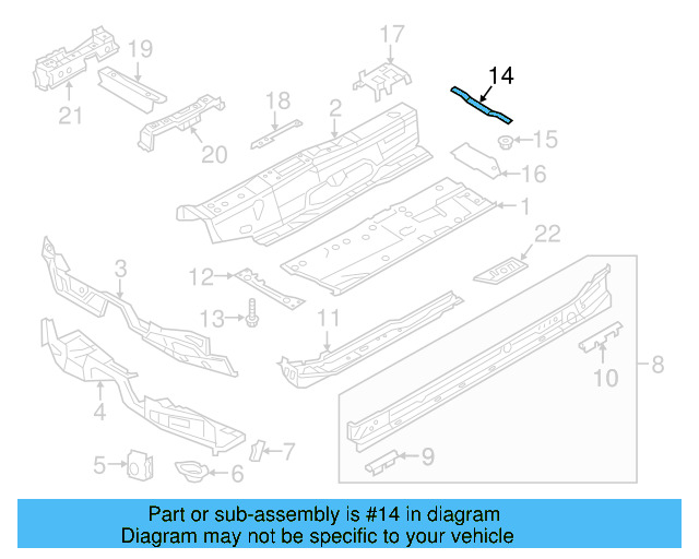 Rear Reinforced 5Q0-802-128 - View 12