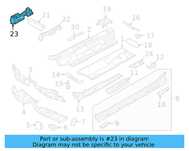 Inner Support 5Q0-802-381 - View 16