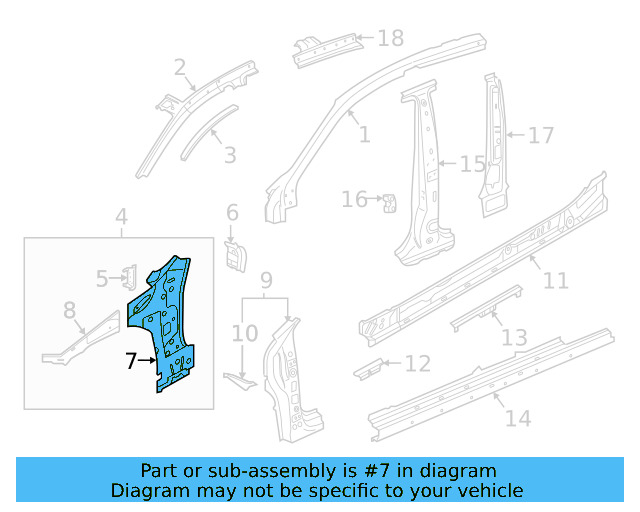 Jacking Bracket 5Q0-802-847 - View 3