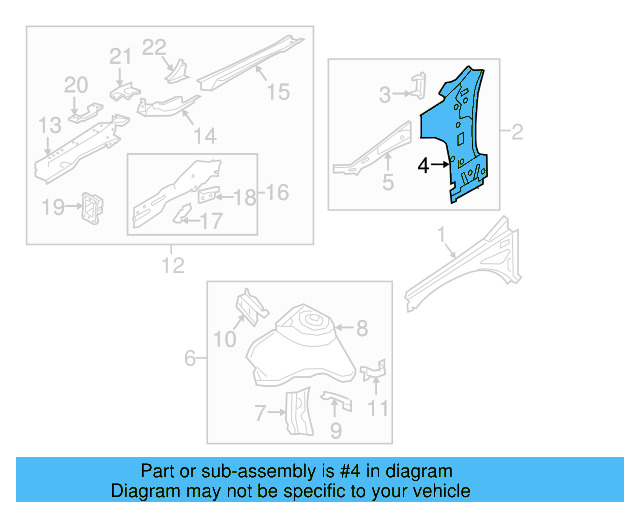 Jacking Bracket 5Q0-802-847 - View 16
