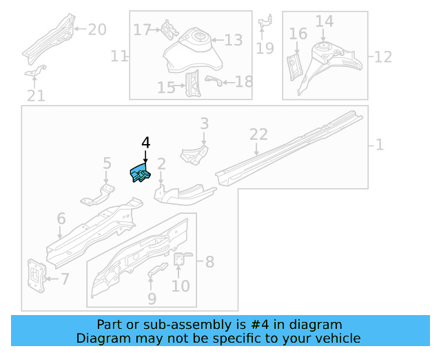 Lower Retainer 5Q0-803-127 - View 22