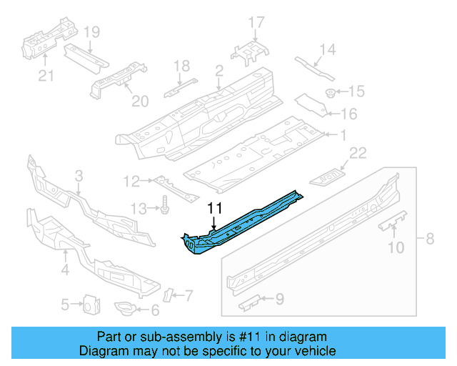 Side Reinforced 5Q0-803-803-A - View 22