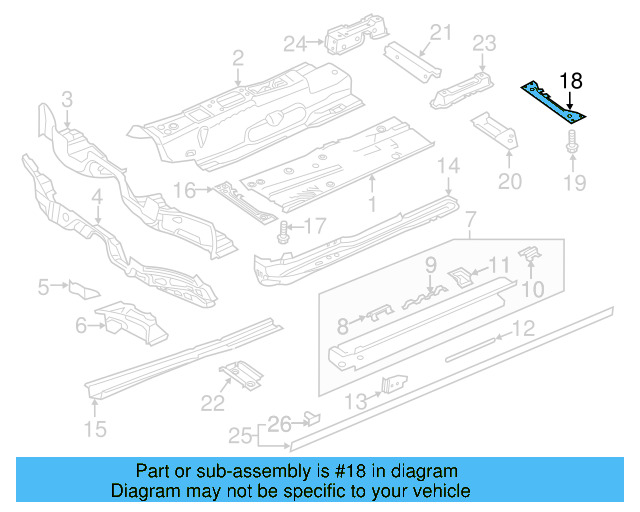 Front Reinforced 5Q0-804-421-B - View 16
