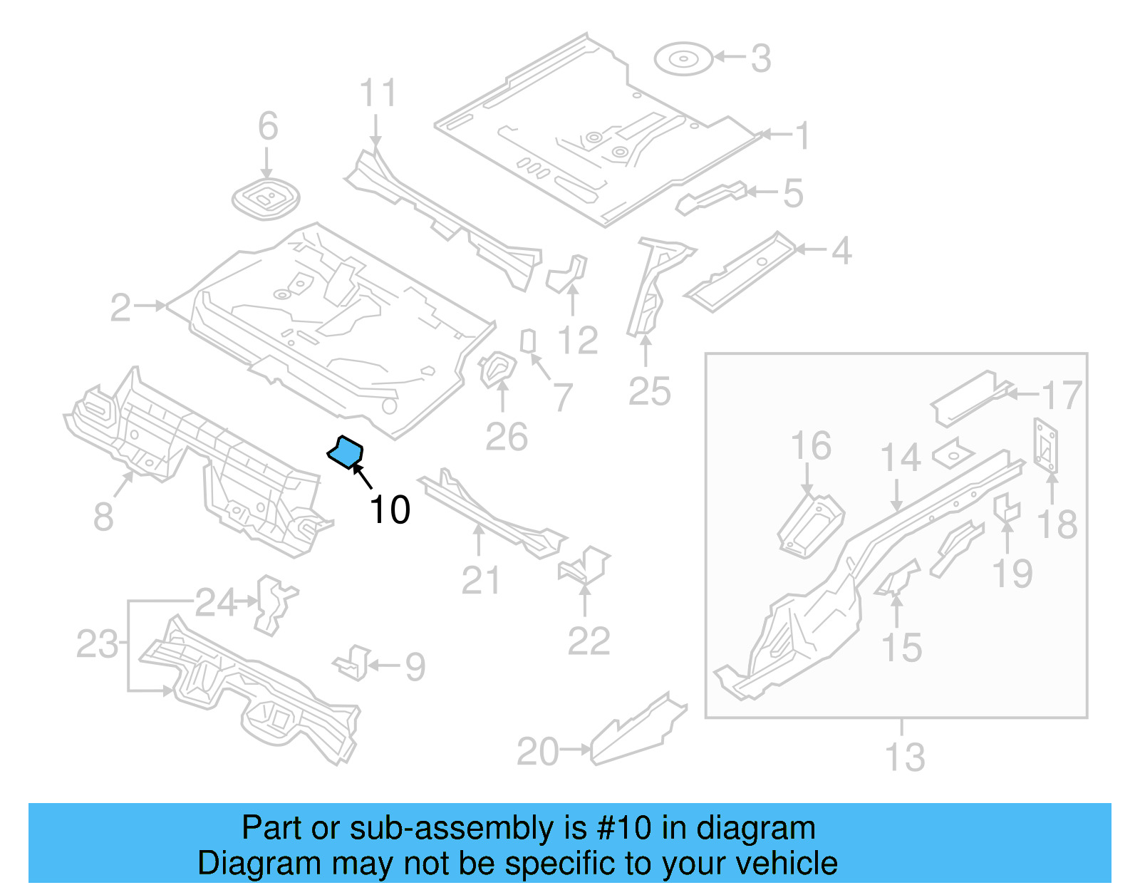 Front Bracket 5Q0-804-866 - View 27
