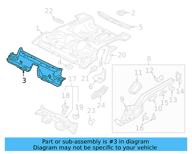 Front Reinforced 5Q0-813-147 - View 25