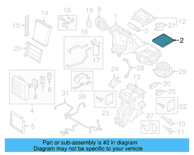 Cabin Air Filter 5Q0-819-669 - View 17