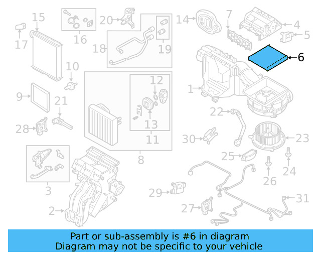 Cabin Air Filter 5Q0-819-669 - View 41