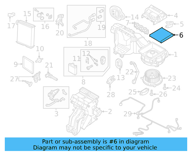 Cabin Air Filter 5Q0-819-669 - View 9