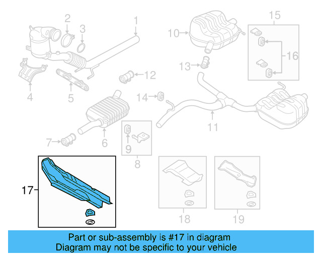Heat Shield 5Q0-825-661-BS - View 17