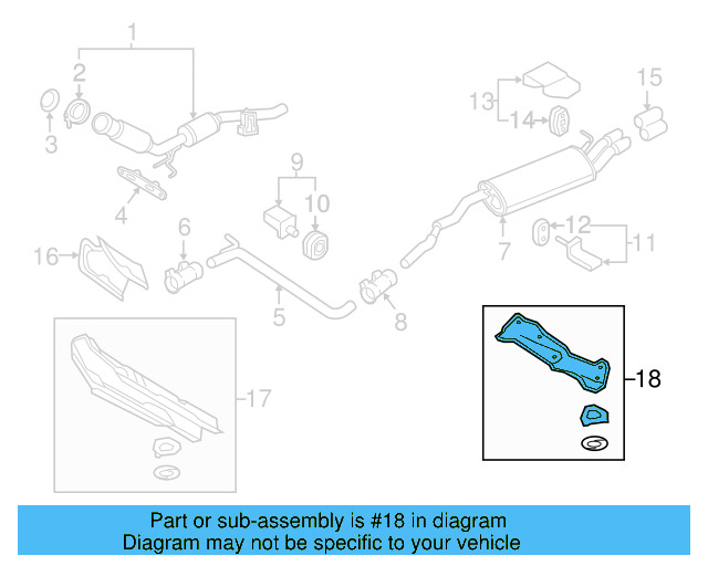 Rear Shield 5Q0-825-711-B - View 4
