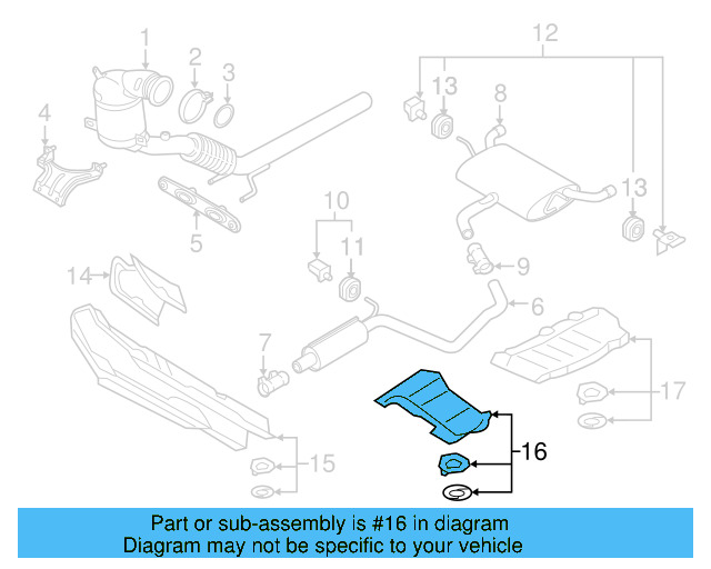 Heat Shield 5Q0-825-729 - View 7