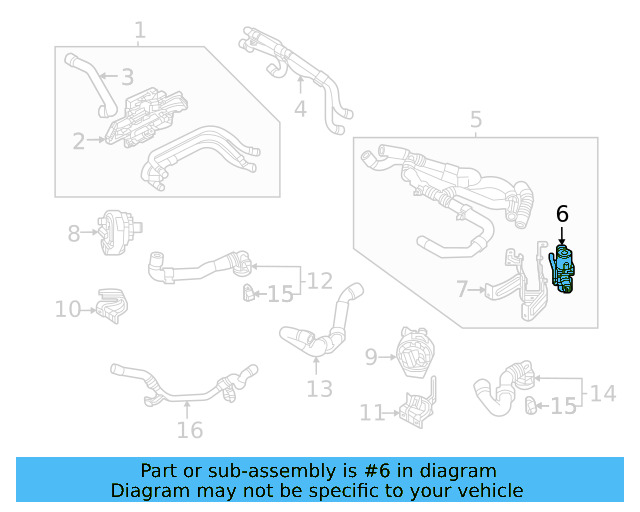 Control Valve 5Q0-906-457-C - View 6