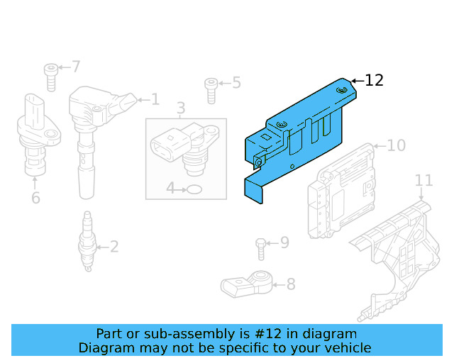 Frame 5Q0-907-411-F - View 13
