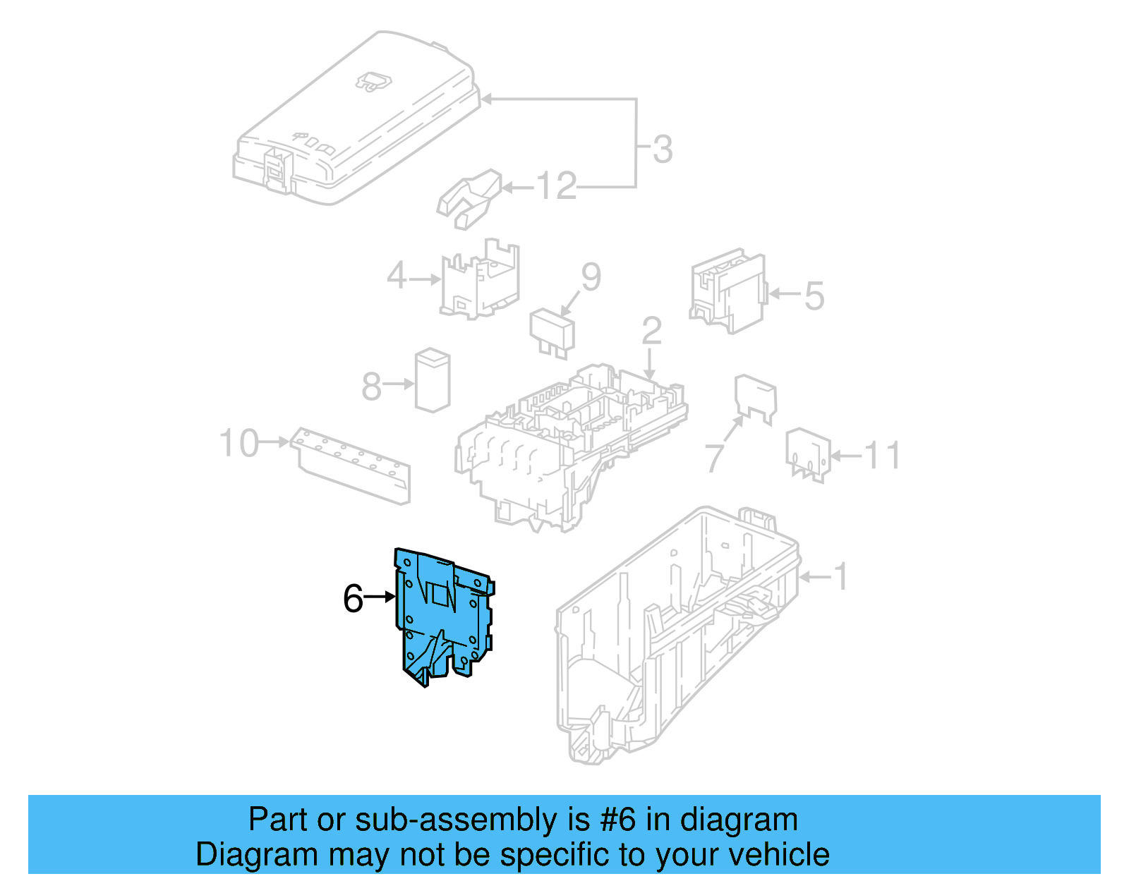 End Plate 5Q0-927-165-G - View 11