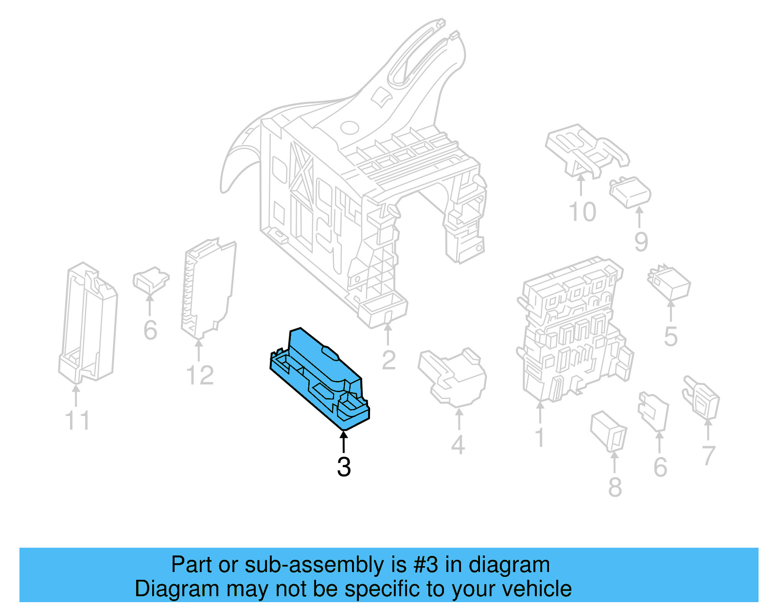 Relay Box 5Q0-937-503-B - View 9