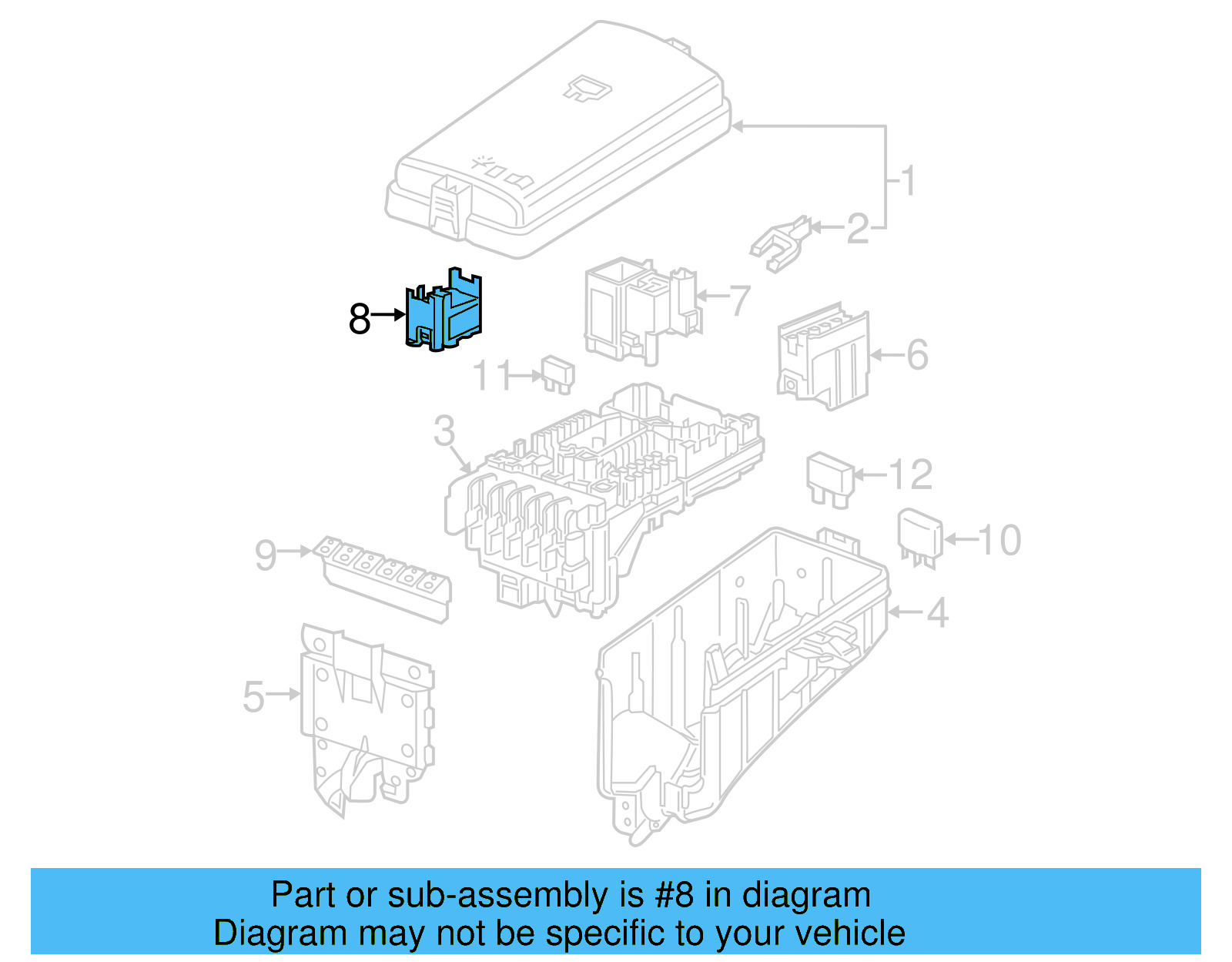 Relay Plate 5Q0-937-507-B