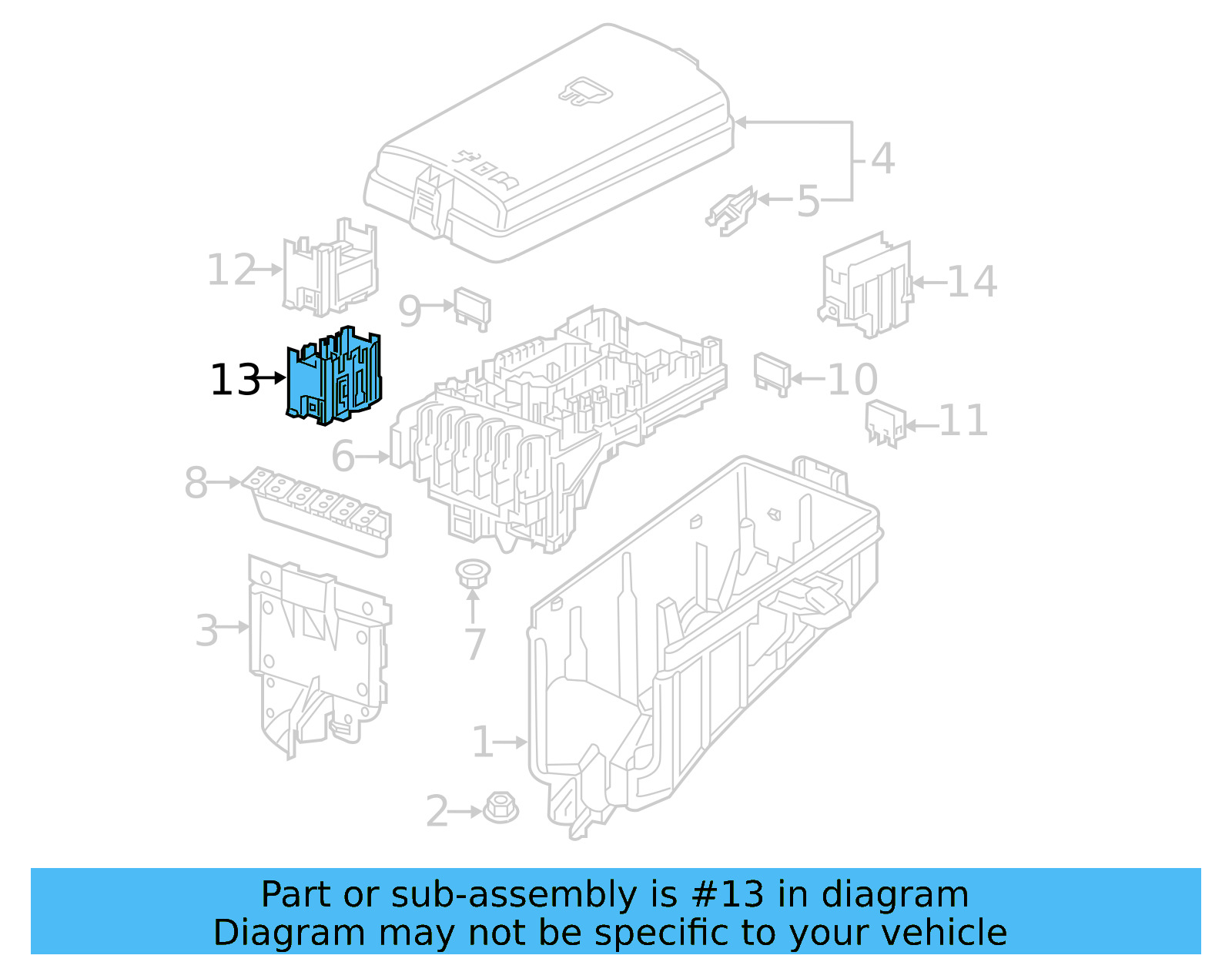 Relay Plate 5Q0-937-507-D - View 6