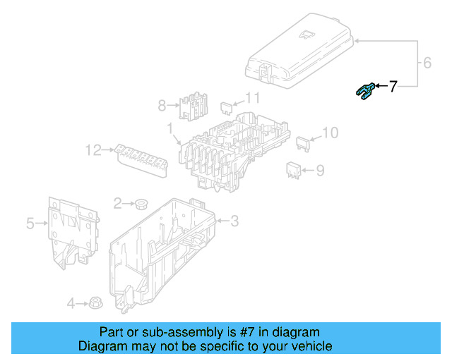 Mount Bracket Nut N-015-082-10 - View 78