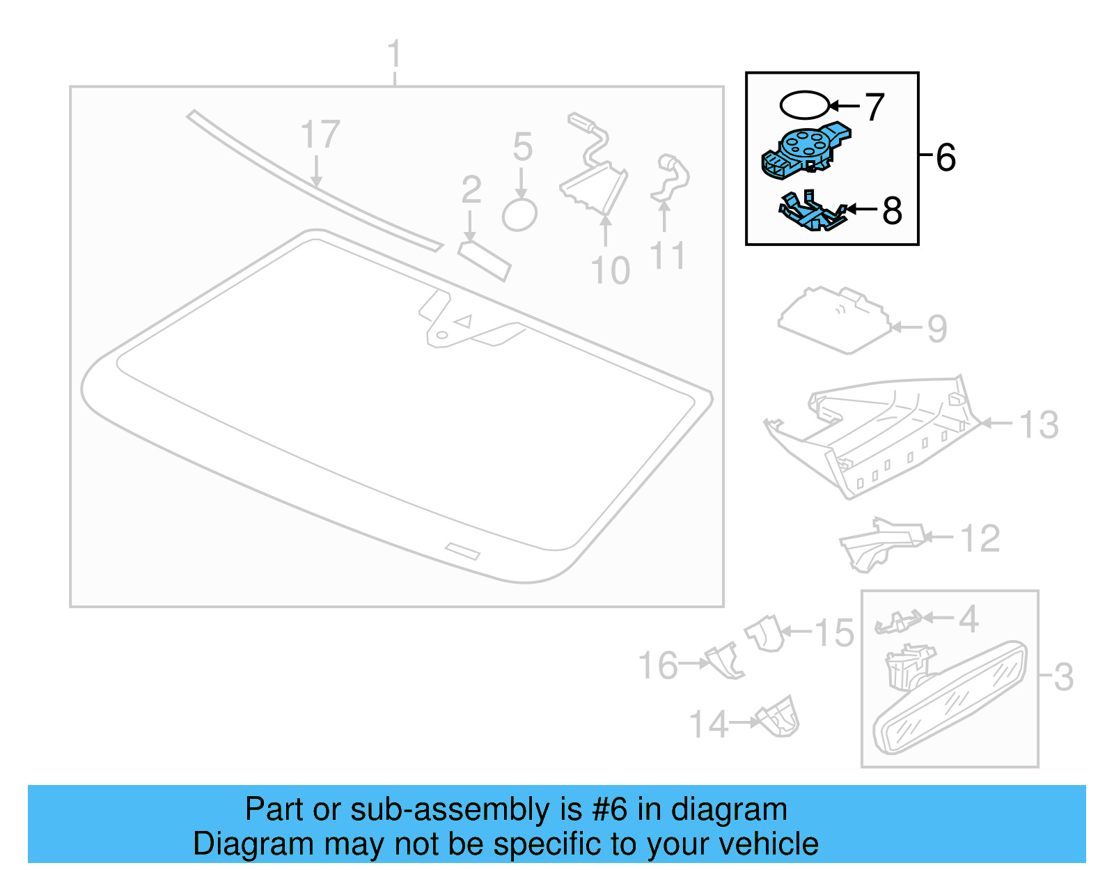 Rain Sensor 5Q0-955-555-A - View 10