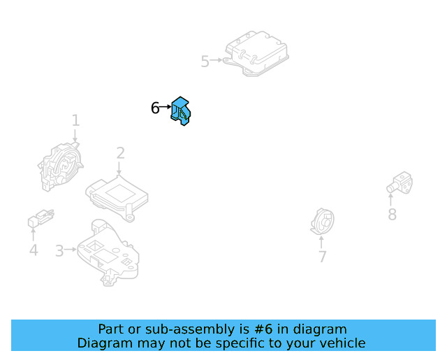 Ft Impact Sensor 5Q0-959-651-B - View 9