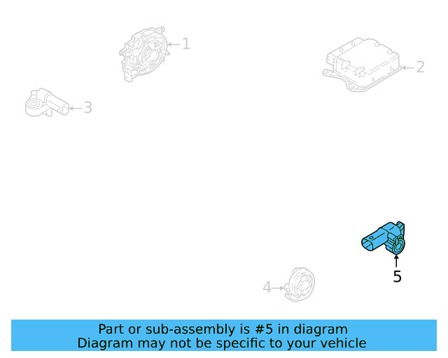Ft Impact Sensor 5Q0-959-651-B - View 11